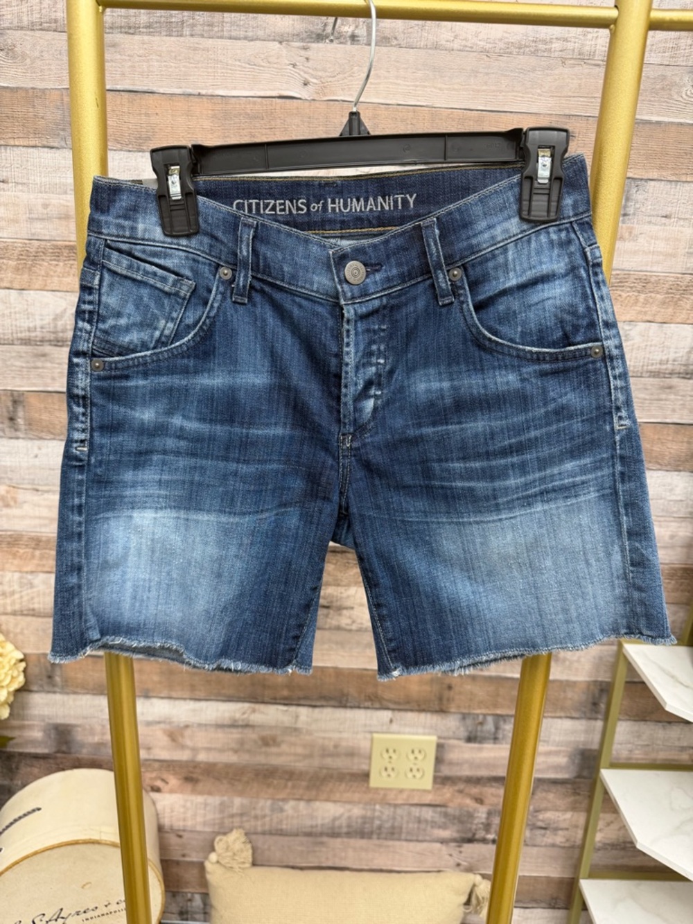 Citizens of Humanity Distressed Cut Off Shorts 24